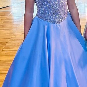 Tiffany Designs Lavender Kids Dress